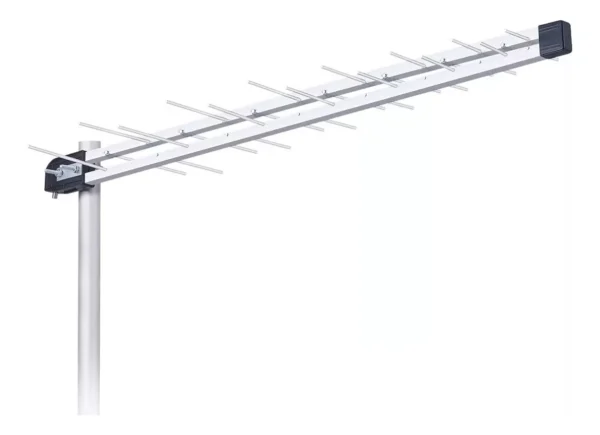 Antena Digital Log Full HDTV Fm 28 Elementos 14dbi UHF